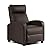Recliner Chair for Living Room Recliner Sofa Wingback Chair Single Sofa Accent Chair Arm Chair Home Theater Seating Modern Reclining Easy Lounge from BestMassage