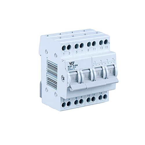 Interrupteur de commande 1-0-2 VCX pour eviter les pannes de secteur 400V