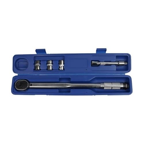 US PRO Tools 1/2" Dr Calibrated Torque Wrench Set 28–210Nm with Sockets 6848