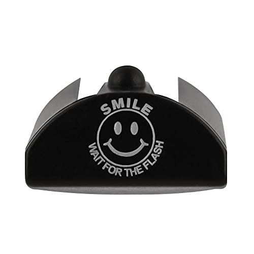 SHOOSPORT Grip Frame Insert Plug for Gen 4/5 Glock 17 18 19 22 23 24 25 31 32 34 35 37 38 44 45, Choice Your Design Smile Wait for Flash