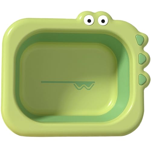 Bassin pliable avec dessins mignons pour petit lavage