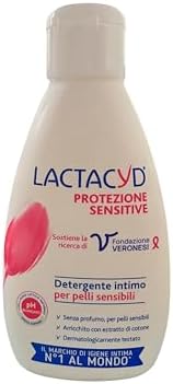 Lactacyd Intimate Wash Sensitive-Enriched with Natural Lactic Acid & Cotton Extract 200ml