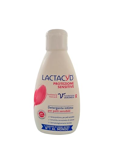 Lactacyd Intimate Wash Sensitive-Enriched with Natural Lactic Acid & Cotton Extract 200ml