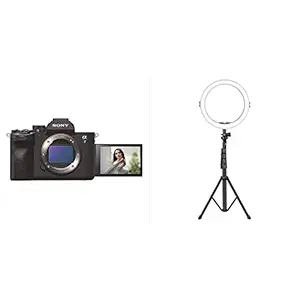 Sony Alpha ILCE-7M4 Full-Frame Hybrid Camera 33MP Interchangeable-Lens Mirrorless Camera Body (4K 60