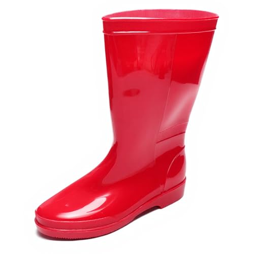 Bottes de pluie légères JOMIX pour femme qui ne glissent pas dans la boue du jardin