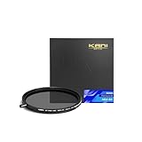 KANI 82mm 可変NDフィルター ZeroSharpシリーズ Premium ND4-64 減光効果2～6絞り分 色再現性改善 着脱式調整用ノブ付 高濃度時X状ムラ抑制 低反射 撥水 撥油 防汚 ナノコーティング 818072