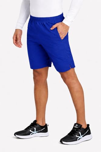 Image of TYKA Mycra Shorts for Men | Polyester Training Shorts | Quick Dry Gym Running Sports Wear Black