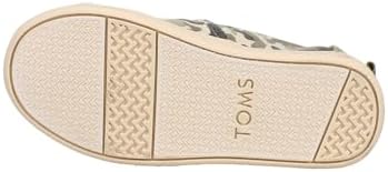 TOMS Boy's Alpargata Sneaker, Dirty Olive, 2 Little Kid | Image 4