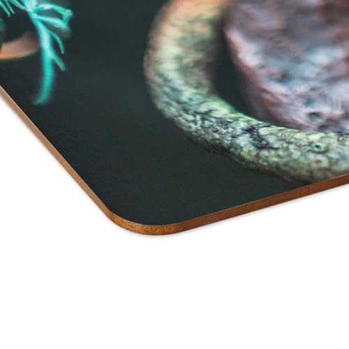 Grand format 39,5 x 28,5 cm sets de table souples napperons vie sauvage