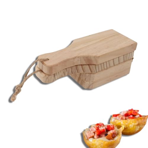 Trituradora de Plátano Verde, Prensa de Plátano de Madera Maciza Trituradora de Plátano Robusta Fabricante de Chips de Plátano Verde Crujientes de Madera Tazas de Tostones Prensa