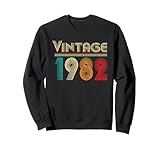 Photo Gallery vintage 1982 retro 43 years old men and women 43rd birthday felpa Photo Gallery vintage 1982 retro 43 years old men and women 43rd birthday felpa