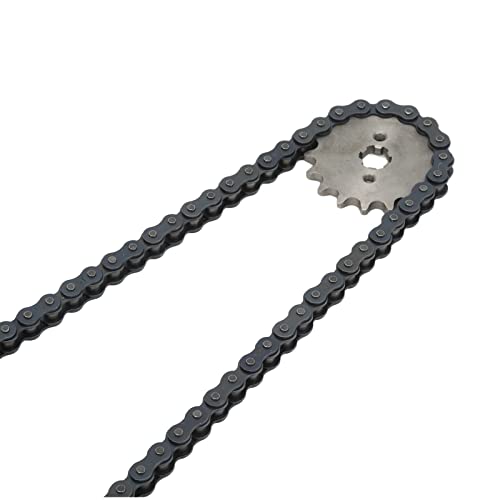Kit de Pignon de Chaîne 420, 155 mm, 37T Avant, 17T Arrière, Universel pour Dirt Bikes, Mini Motos, ATV, Go Kart