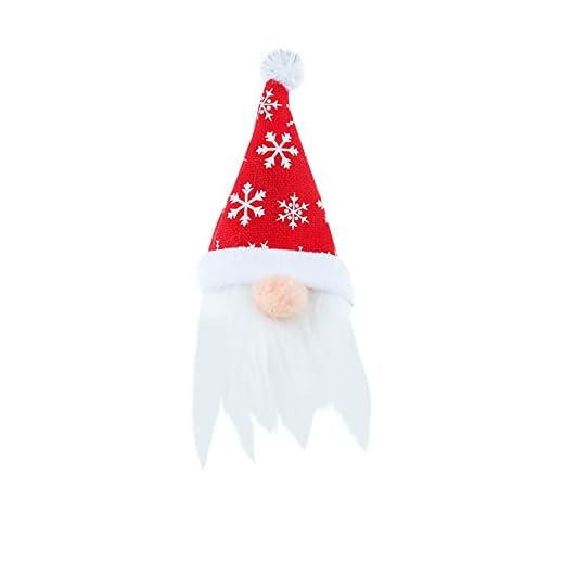 FGUUTYM Cap Familia Botella Muñeca Vino Diseño Decoración Navidad Set Fiesta Sin Faceless Pienso Perro Pequeño, rojo, talla única
