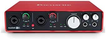 Focusrite Scarlett 6i6 (2nd Gen) USB Audio Interface with Pro Tools | First