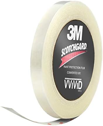 3M Clear Scotchgard Paint Protector Vinyl Wrap .5" Wide Tape Roll (.5" x 84")