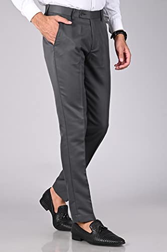 Image of Formal Pants for Men | Men's Slim fit Formal Pant Combo | Non Stretchable Trouser | Office wear Trousers