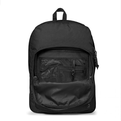 Image of EASTPAK Pinnacle - 38L Everyday Backpack with Dual Compartments, Organizer Front Pocket, Padded Back Panel & Shoulder Straps, Black