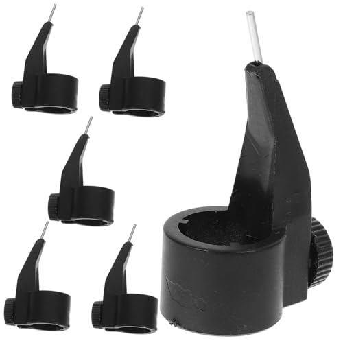 NAMOARLY Seam Nozzle Positioner Caulk Applicator Tool Set 6-Piece Caulking Sealant Assistant Glue Nozzle Locator Tile Sealant Locator for DIY and Professional Projects