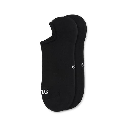 BYLT No Show Socks for Men - Mens Cotton No Show Socks with Cool Touch Fabric and 4-Way Stretch