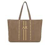 Diseño Sofisticado: Detalles de tachuelas verticales que aportan un aire moderno y sofisticado, haciendo de este bolso un accesorio perfecto para cualquier ocasión.