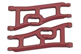 RPM 70669 Wide Front A-Arms for The Traxxas E-Rustler and Stampede 2WD, Red
