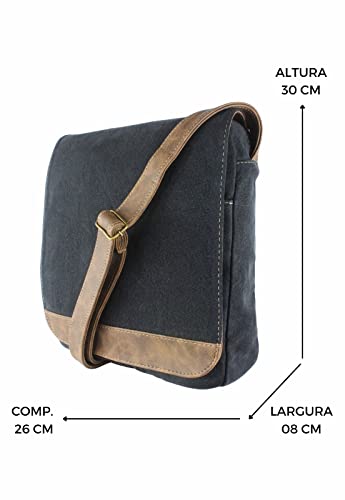 Bolsa Lenna's Transversal A008 Preto
