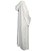 TNUEM Roman Catholic Faith Priests Clergy Hooded Robe ALB Vestment-XXL