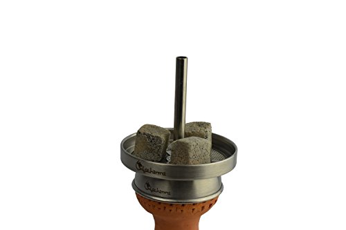 Dschinni Vulcan Kaminaufsatz für Wasserpfeifen/Shisha | Premium Ausführung: besonders langlebig durch extra Streben. – Bild 4