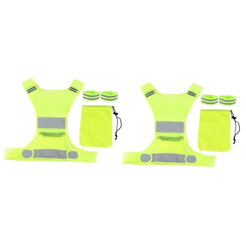 Gilet réfléchissant de sport pour vélo et promenade de chiens nocturne
