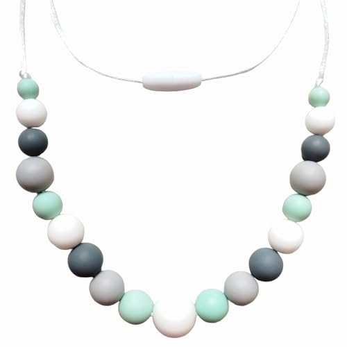 Lindo Bebé- Más colores... | Colección Balloons | Sujetachupetes personalizado con nombre del bebé | Libre BPA | A partir de +0 meses | Chupetero (g.- Collar lactancia)
