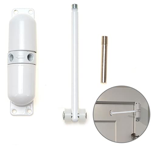image for Biendo Spring Door Closer White Automatic Sensor Door Automatically Cl