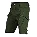 today 2024 Men's Cargo Shorts Relaxed Fit Multi Pockets Summer Casual Solid Athletic Gym Beach Shorts Outdoor Fashion 2024 amazon outlet clearance of sales today Army Green 3X