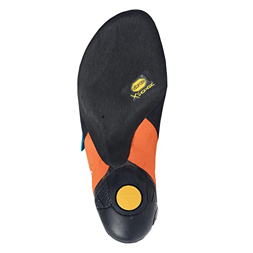 La Sportiva Mens Otaki Rock Climbing Shoes, Blue/Flame, 10.5-11 US, 44 EU3