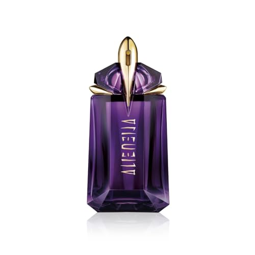 Mugler Alien Eau de Parfum Refillable Womens Perfume Iconic Woody Floral Fragrance with Sensual Jasmine Sambac Cashmeran Wood Enveloping White Amber (Full Size Refill or Gift set)