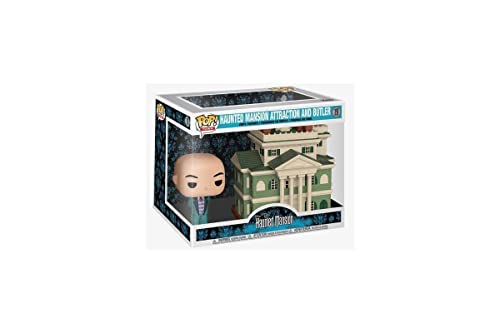 Sale Funko Pop Towns: Disney Parks - Haunted Mansion With Butler, Multicolor