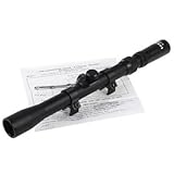 Digicharge Lunette télescopique 4X20mm 4x20 pour Carabine Calibre 22 & Carabine et...