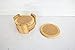 Home Basics 6 Piece Bamboo Coaster Set