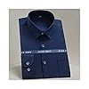 Overhemd Met Lange Mouwen Voor Heren – Stretch Anti-Rimpel Katoen Kent-Kraag Zakelijke Blouse Met Zakken, Topjes…