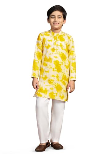 Image of Fashion Dream Boys Cotton Blend Geometric Kurta Pyjama Set|Boy Kurta Set|Kurta Pyjama Set|Ethnic Set|Kurta Pyjama|Ethnic Set|Kurta And Payjama Set|Kurta Set