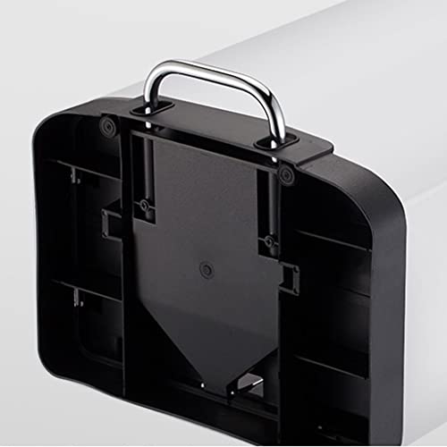 Caneca de basura a pedal silenciosa 12L miniatura 4