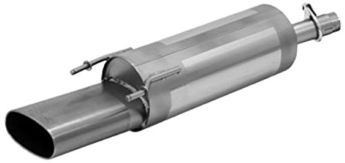 Silenciador Remus 622093 0540p que reduce la contrapresión con salida 140x72mm