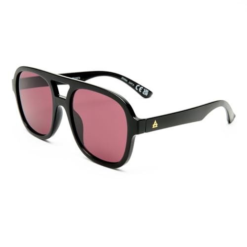 AIRE Womens Whirlpool Sunglasses Black One Size