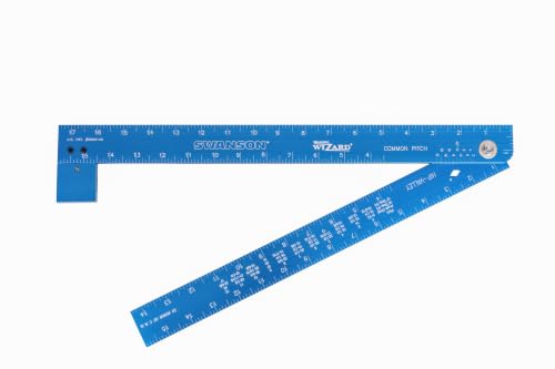 Swanson Aluminum Framing Wizard Folding L Square with Layout...