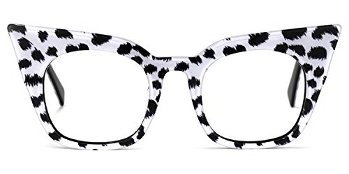 Image of VOOGLAM Cateye Blue Light Glasses for Women Anti Eyestrain Dry Eyes Computer Phone TV Eyewear