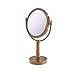 Allied Brass SH-4/5X Soho Collection 8 Inch Vanity Top 5X Magnification Make-Up Mirror, Brushed Bronze