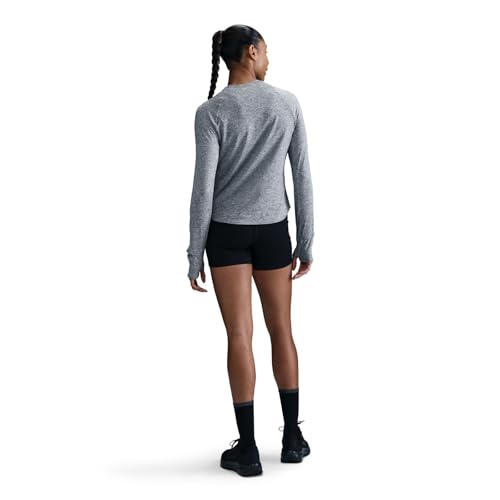 Haut de course Nike Swift pour courir en soirée gris