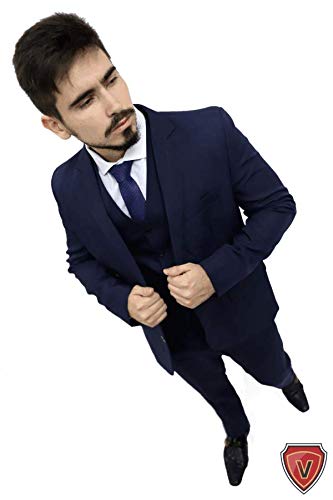 Ternos Slim Oxford Azul Marinho (42)