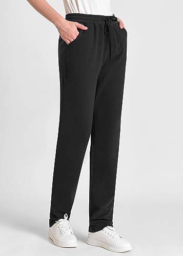 Weintee Women's 34" Inseam Tall Cotton Sweatpants with Pockets2