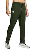 Cordón ajustable: los pantalones deportivos con bragueta sintética para hombre tienen un cordón circular ajustable en la cintura para un ajuste personalizado.