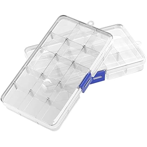 Oulesvte Boîte de Rangement Plastique Cover